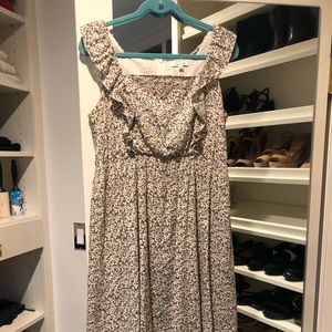 Madewell ditsy floral midi EUC